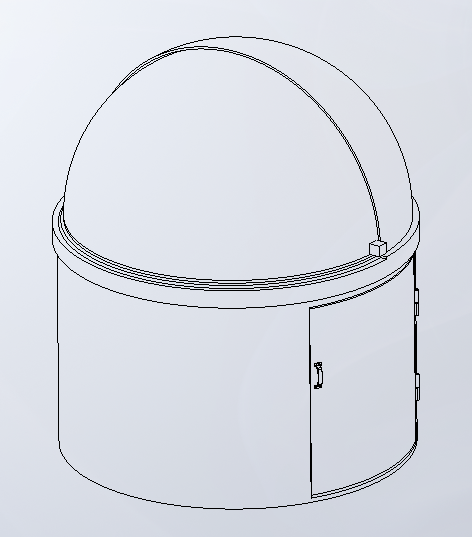 半开式天文圆顶案例图 1