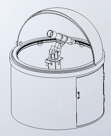 半开式天文圆顶案例图 2