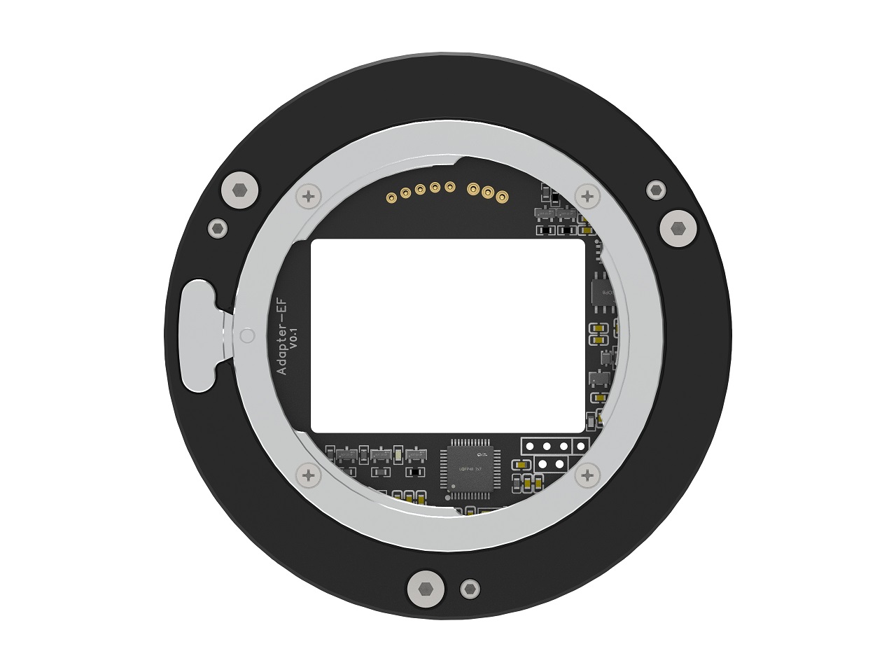 EF 镜头自动对焦转接环细节图 1